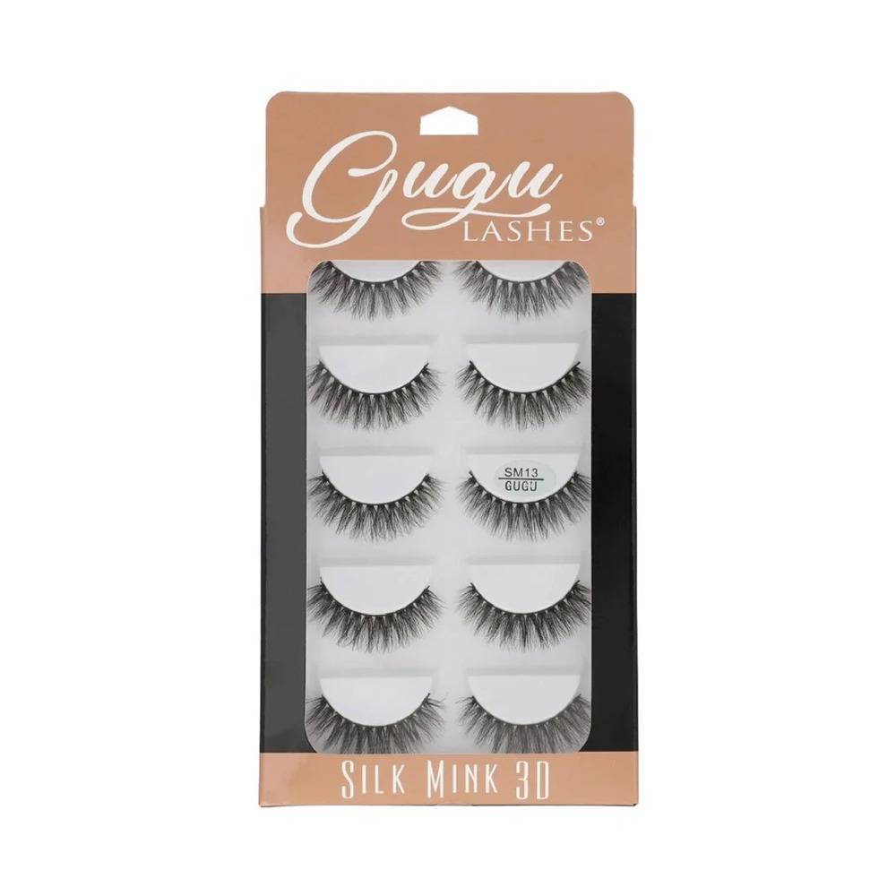 GUGU LASHES Pestañas Silk Mink 3D SM13