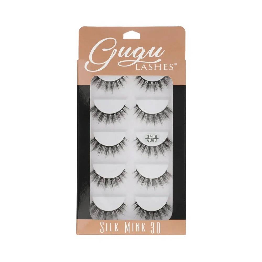 GUGU LASHES Pestañas Silk Mink SM16