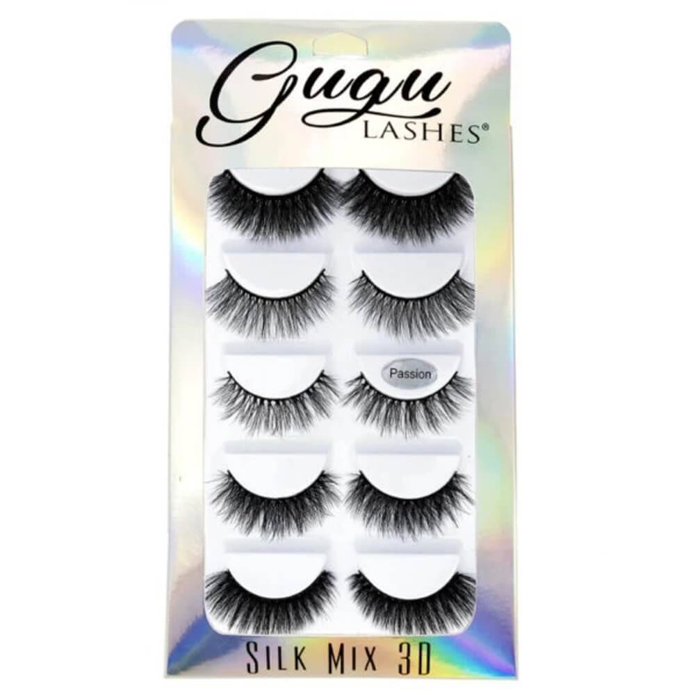 GUGU LASHES Pestañas Silk Mink 3D PASSION