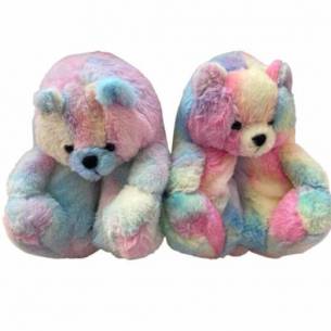 PANTUFLA OSO COLORES