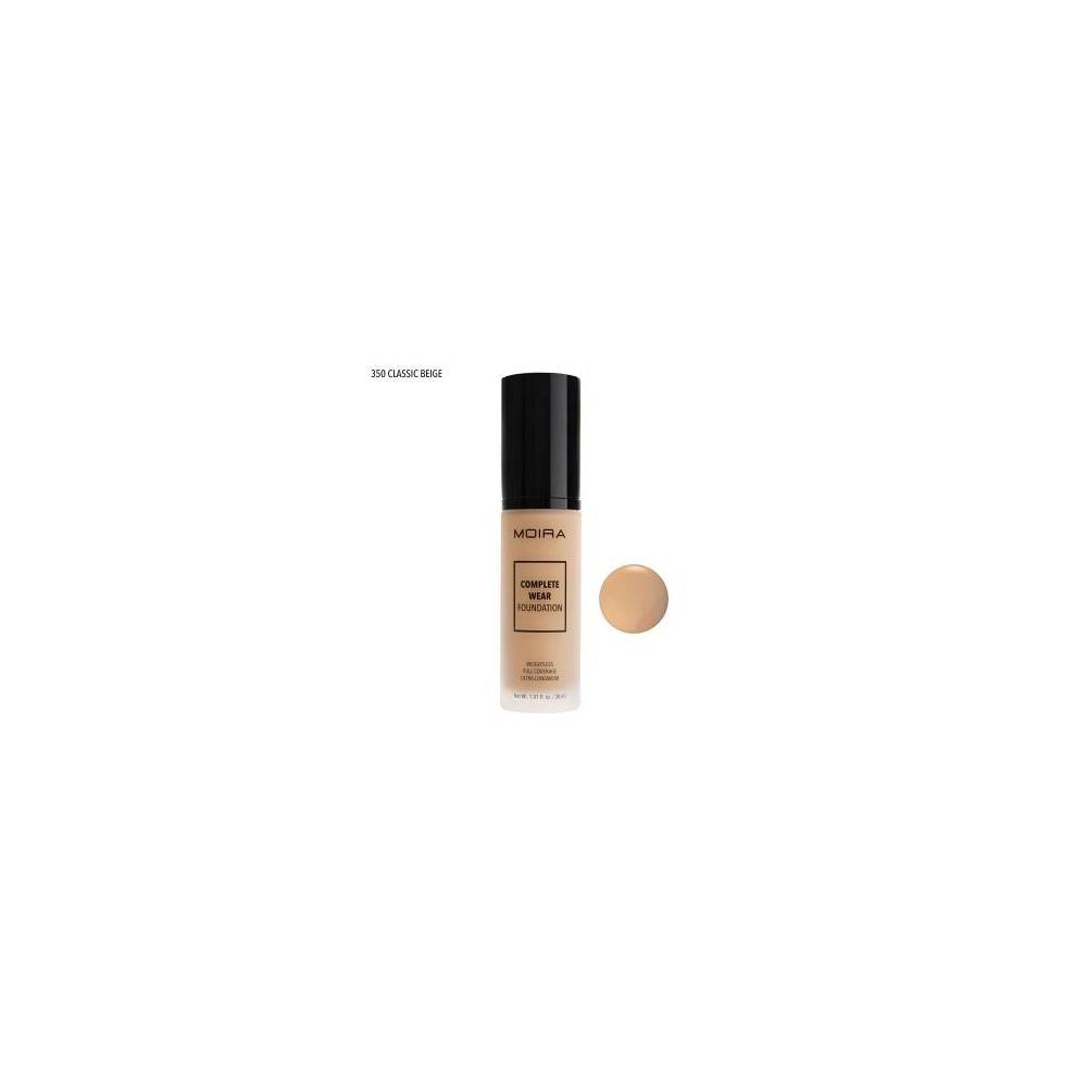 MOIRA Complete Wear Foundation (350, Classic Beige)